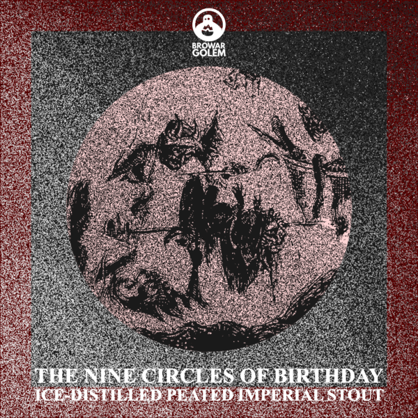 Etykieta The Nine Circles of Birthday, piwa na jesień Browaru Golem