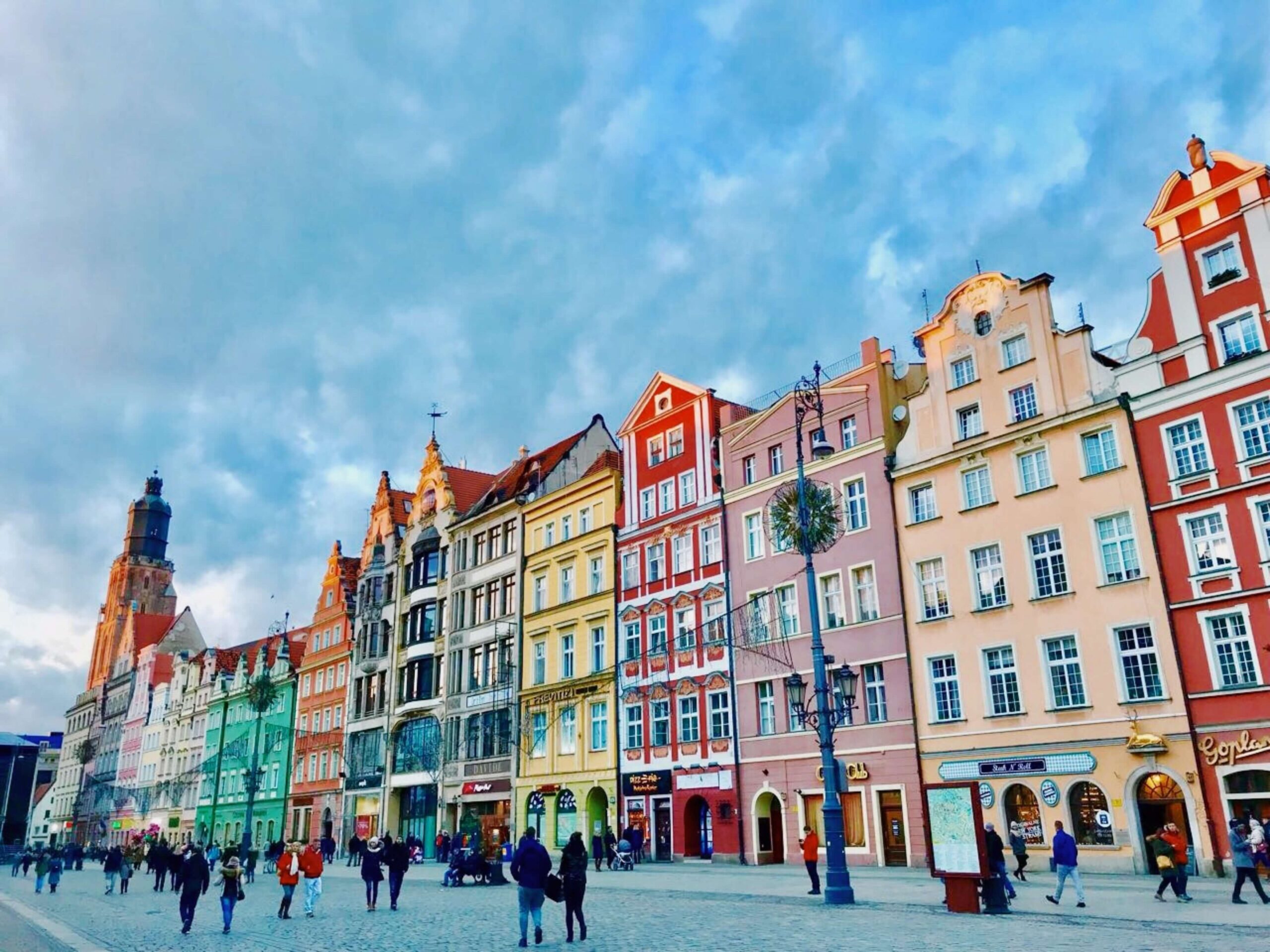Wrocław, kamienice na Rynku